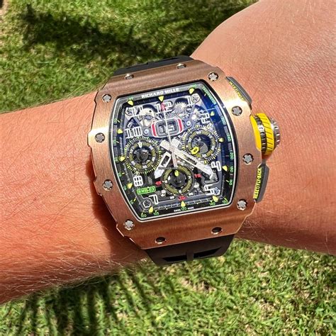 richard mille rm 11-03 full rosegold|richard mille f1 watch.